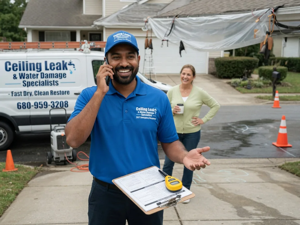 Ceiling Leak Cleanup Beach Lake, PA FAQs